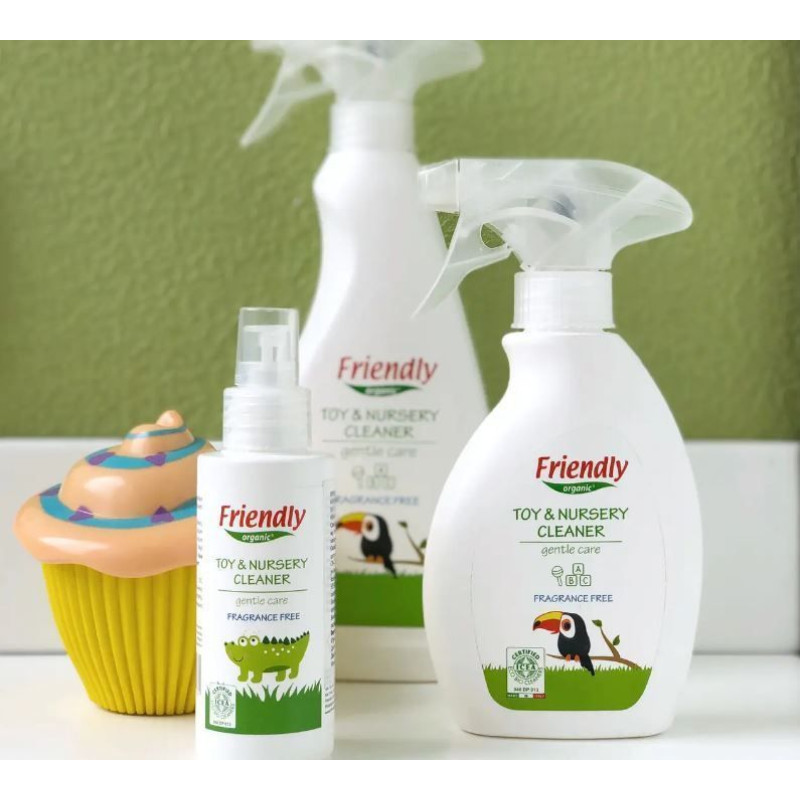 Органічний очищаючий засіб для дитячої кімнати та іграшок Friendly Organic 500 мл