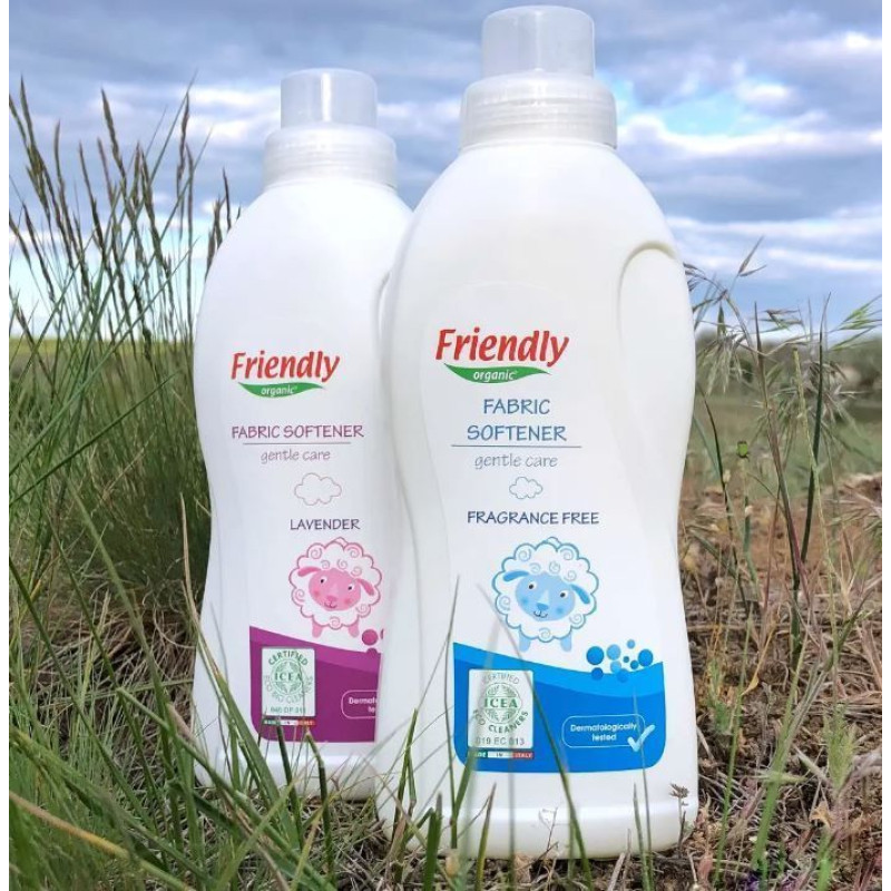 Органічний пом'якшувач для прання з олією лаванди Friendly Organic 750 мл