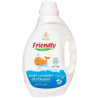 Органічний рідкий пральний порошок Friendly Organic фрукти 2000 мл (40 прань)