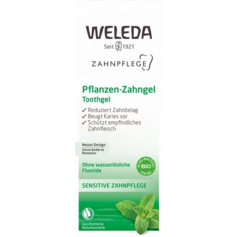 Зубний гель на травах Weleda