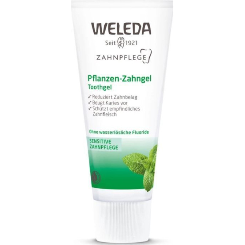 Зубний гель на травах Weleda
