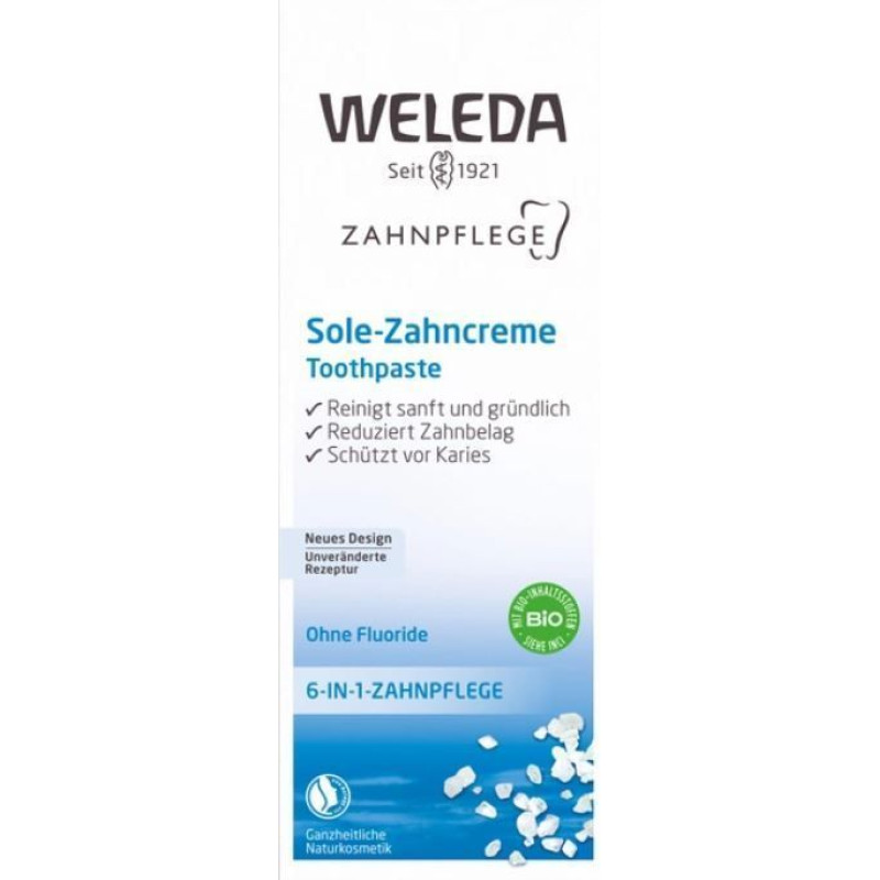 Зубна паста Weleda з мінеральною сіллю