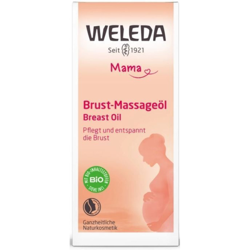 Олія для грудей в період лактації Weleda