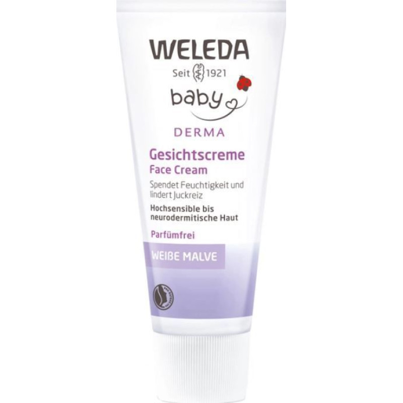 Алтей дитячий крем для обличчя Weleda