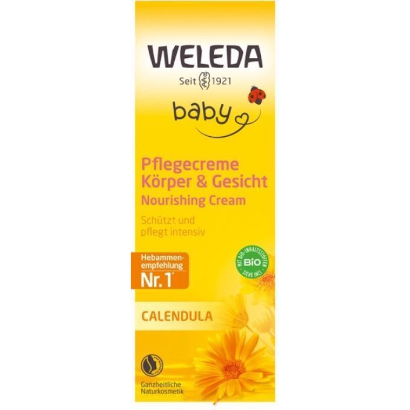 Календула дитячий крем для тіла Weleda