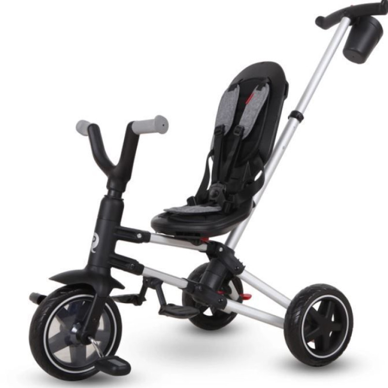 Велосипед складаний триколісний дитячий Qplay Nova EVA Grey