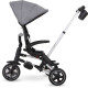 Велосипед складаний триколісний дитячий Qplay Nova EVA Grey