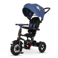 Велосипед складаний триколісний дитячий Qplay Rito Rubber Blue