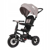 Велосипед складаний триколісний дитячий Qplay Rito Rubber Grey