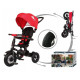 Велосипед складаний триколісний дитячий Qplay Rito Rubber Red