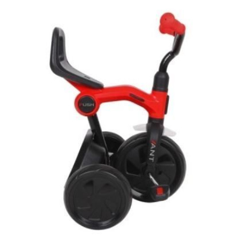Велосипед складаний триколісний дитячий із батьківською ручкою Qplay Ant+ Red