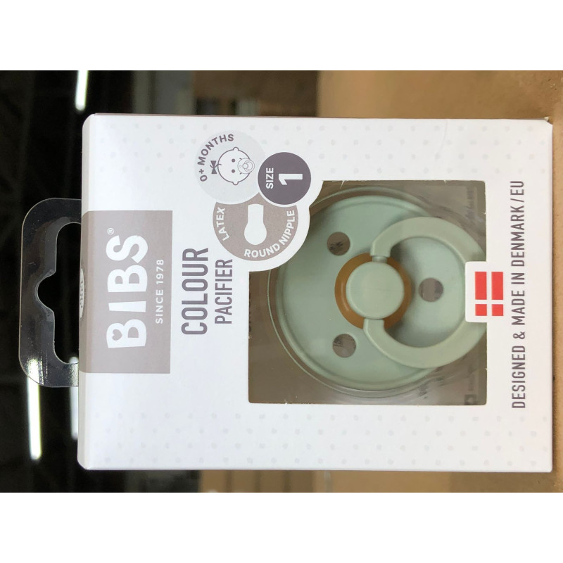 Пустушка Bibs Colour Latex Sage розмір 1