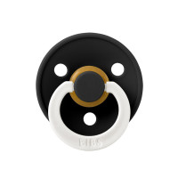 Пустушка Bibs Colour Latex Black Night/Glow розмір 2
