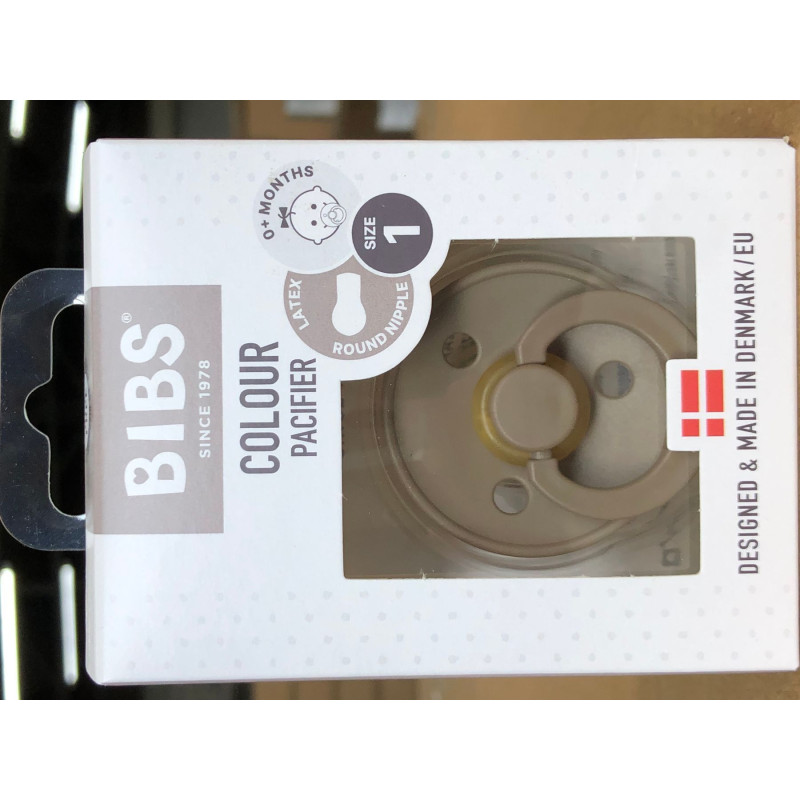 Пустушка Bibs Colour Latex Dark oak розмір 2