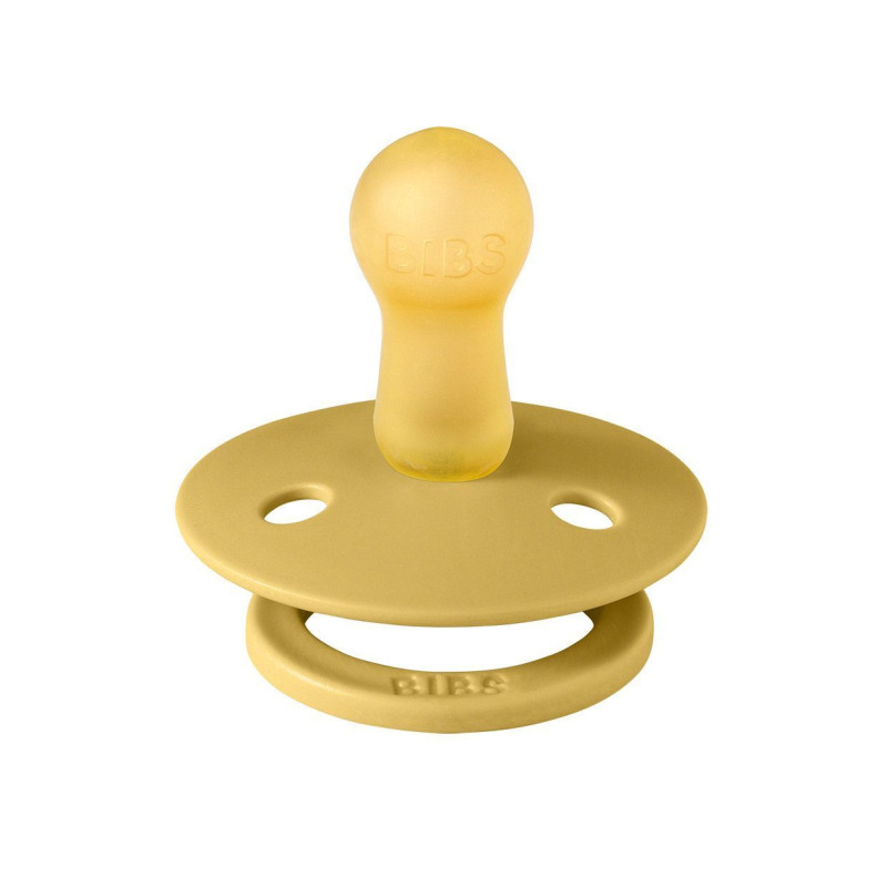 Пустушка Bibs Colour Latex Mustard розмір 2