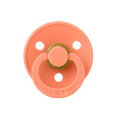 Пустушка Bibs Colour Latex Papaya розмір 1