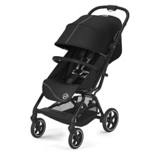 Коляска Cybex Easy S+2 moon black (з бампером)