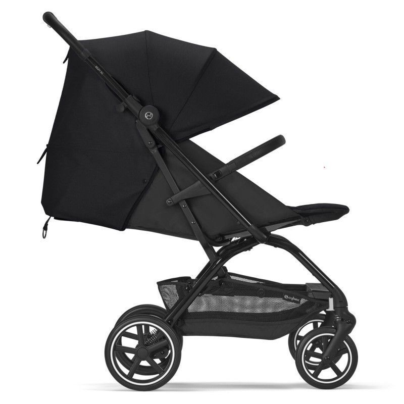 Коляска Cybex Easy S+2 moon black (з бампером)
