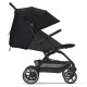 Коляска Cybex Easy S+2 moon black (з бампером)