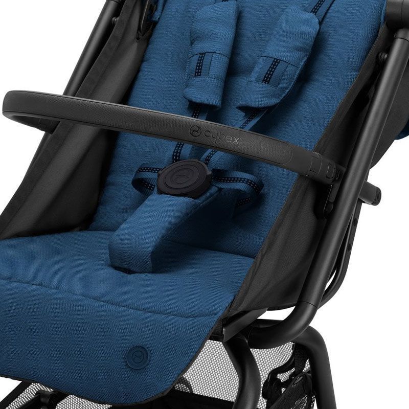 Коляска Cybex Eezy S+2 BLK Navy Blue navy blue (з бампером)