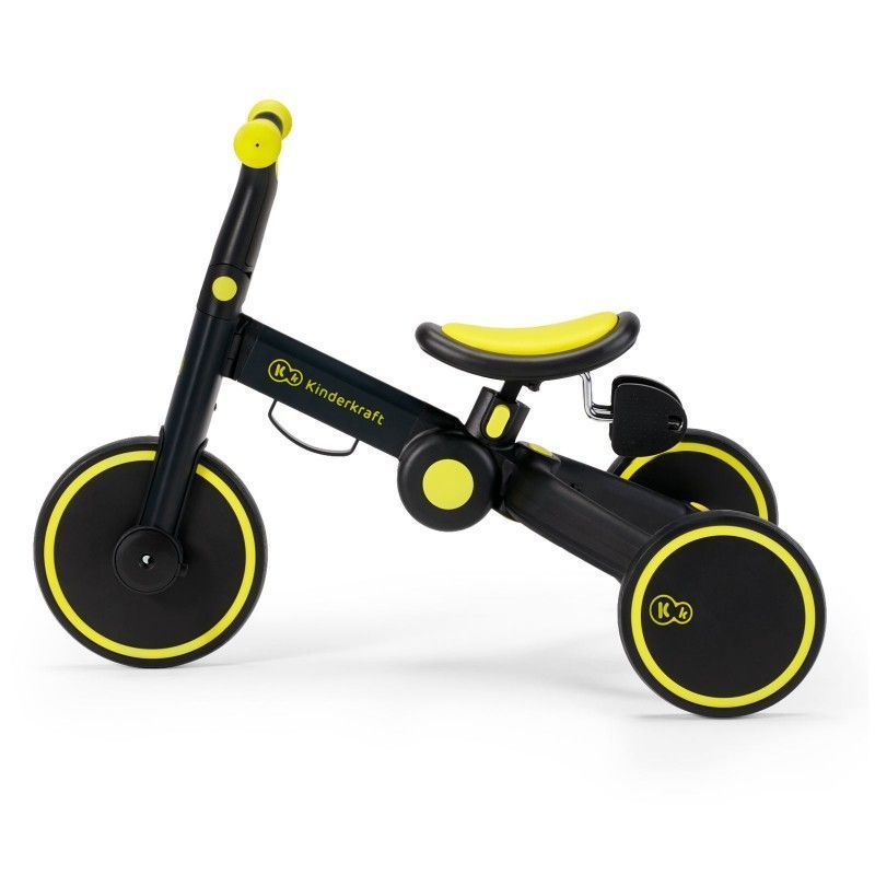Триколісний велосипед Kinderkraft 4Trike Black volt
