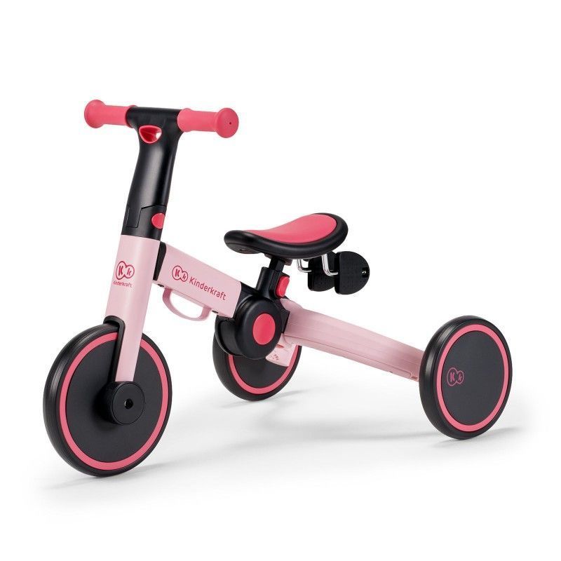 Триколісний велосипед Kinderkraft 4Trike Candy pink