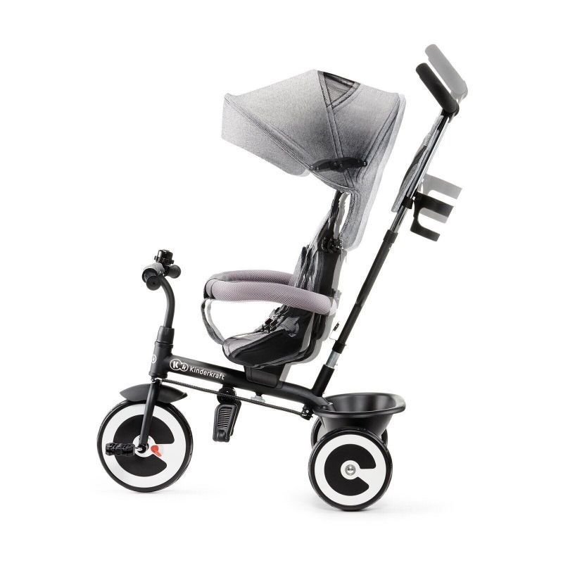Триколісний велосипед Kinderkraft Aston Grey