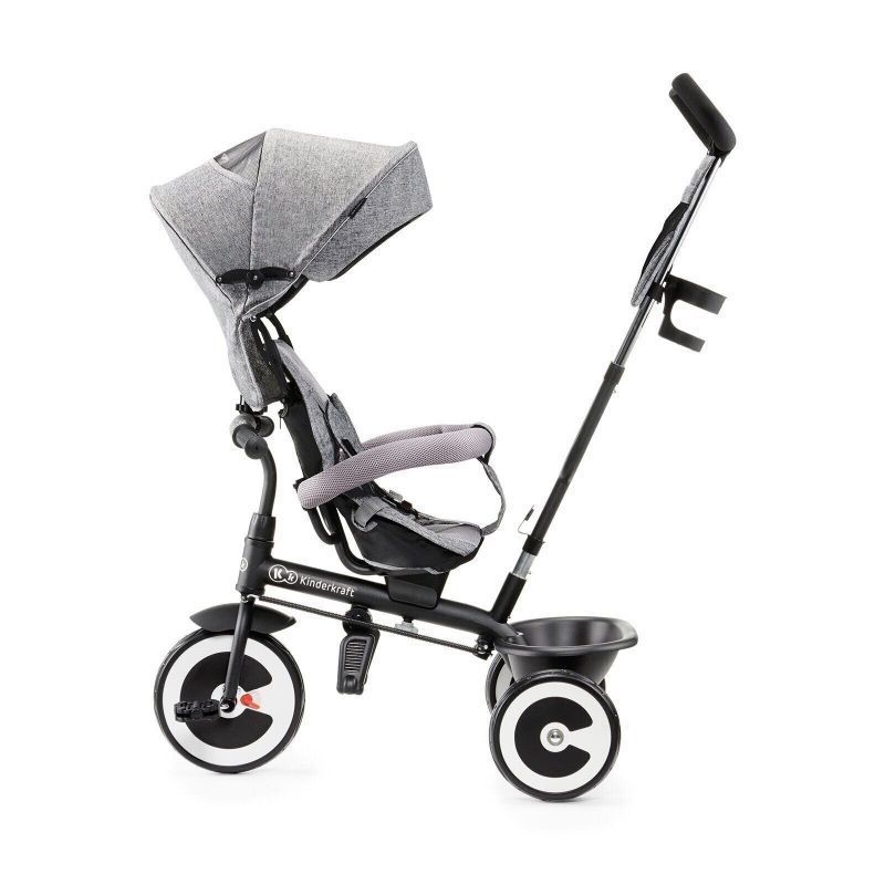 Триколісний велосипед Kinderkraft Aston Grey