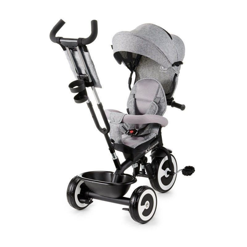 Триколісний велосипед Kinderkraft Aston Grey
