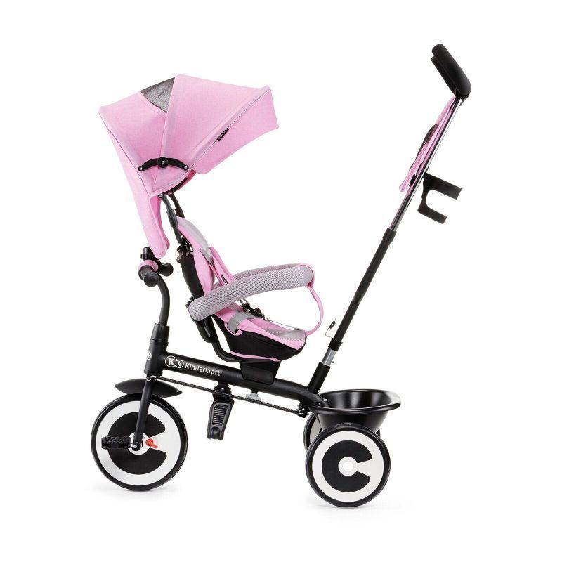 Триколісний велосипед Kinderkraft Aston Pink