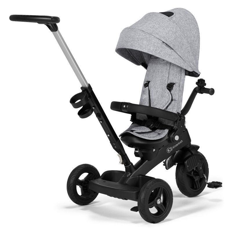 Триколісний велосипед Kinderkraft Twipper Grey