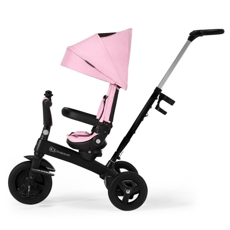 Триколісний велосипед Kinderkraft Twipper Pink