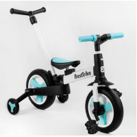 Велосипед-трансформер Best Trike 56659 (1) колеса PU10", батьківська ручка, знімні педалі