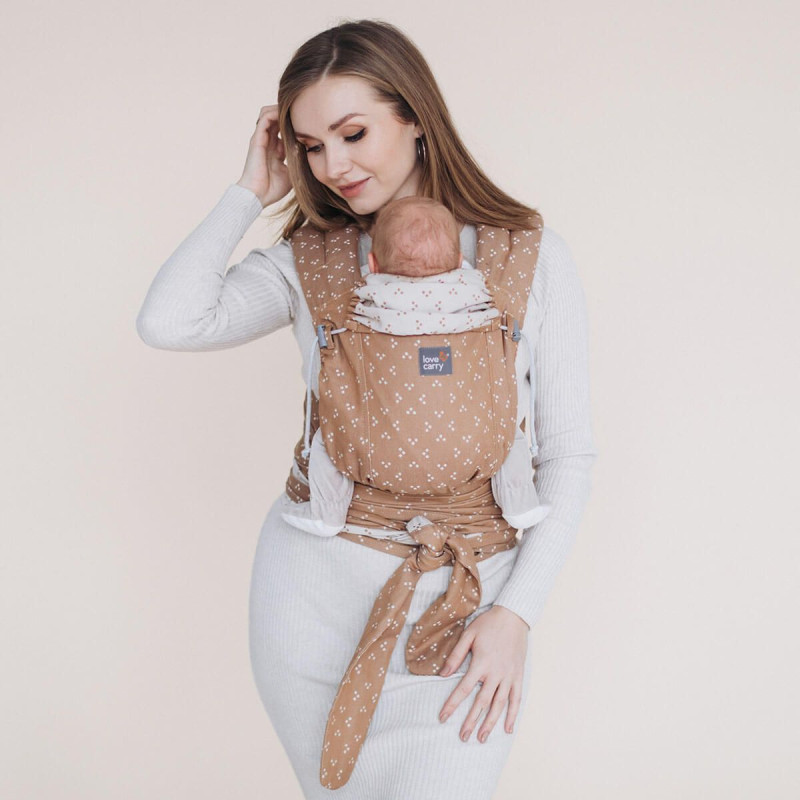 Слінг Loveandcarry ЛавТай Organic - Кориця