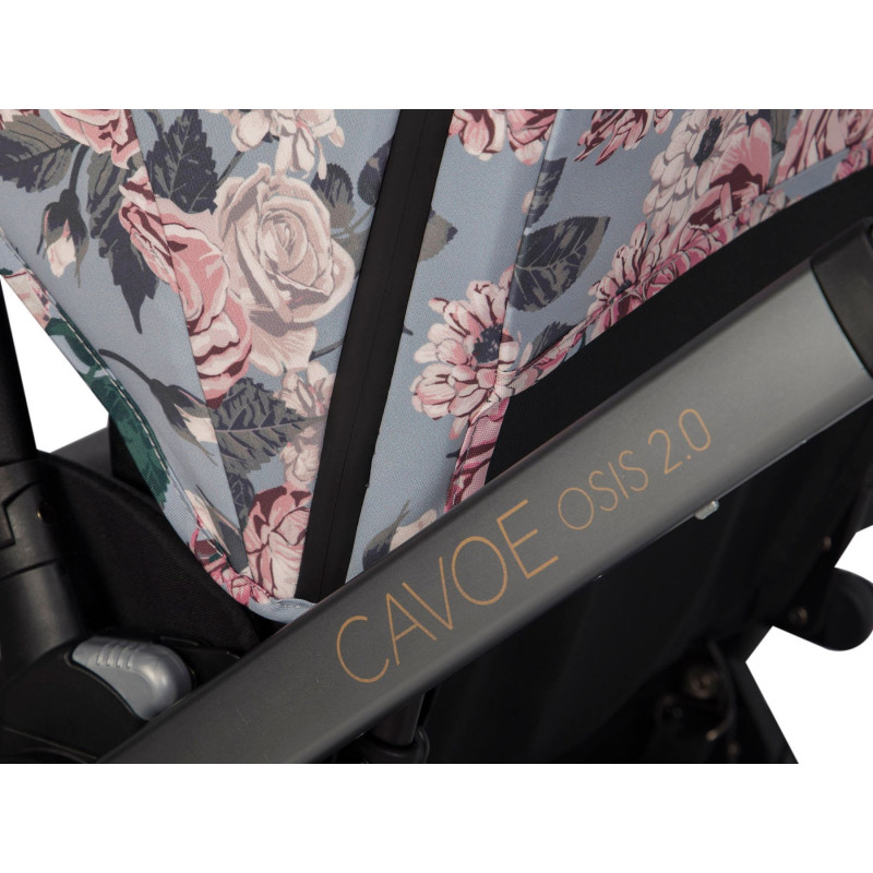 Дитяча коляска 2 в 1 Cavoe Osis 2.0 Bouquet