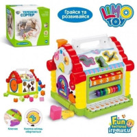 Розвиваючий сортер LimoToys Теремок 9196 22-23 см