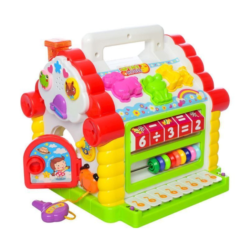 Розвиваючий сортер LimoToys Теремок 9196 22-23 см