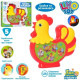 Аудіо-казки LimoToys FT 0018 півень,16см, казки(укр)