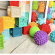 Іграшки для купання LimoToys HB 0011 20шт(м'ячик/кубик/тварина), в кор-ці, 43-27-7,5см