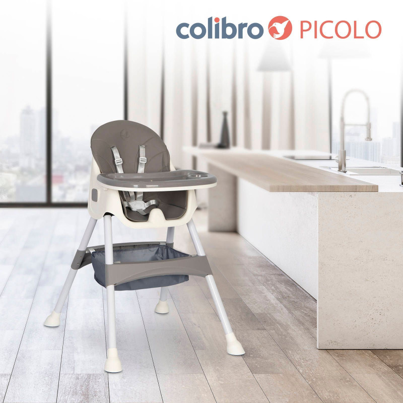 Стілець для годування Colibro Picolo CCP-11-10, Dove, сірий