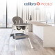 Стілець для годування Colibro Picolo CCP-11-10, Dove, сірий