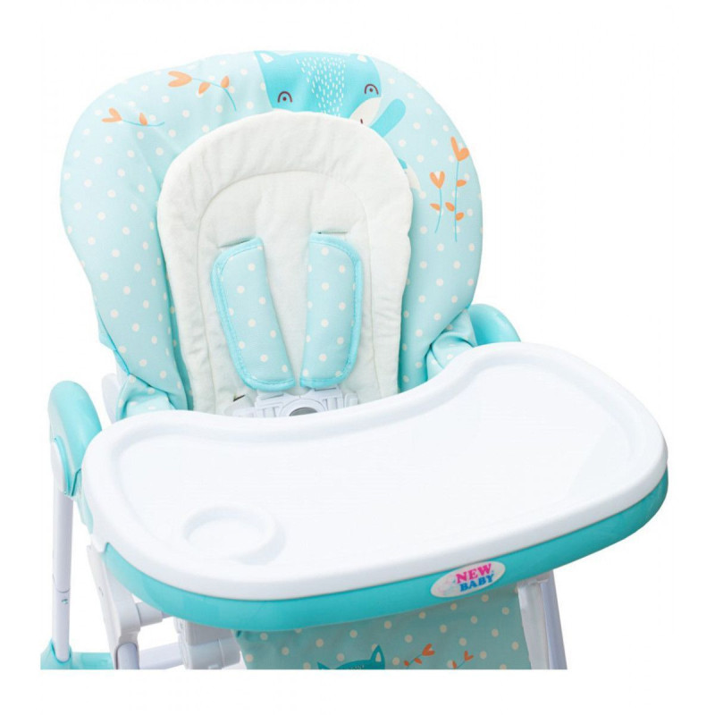Стільчик Baby Mix Fox 39246, блакитний