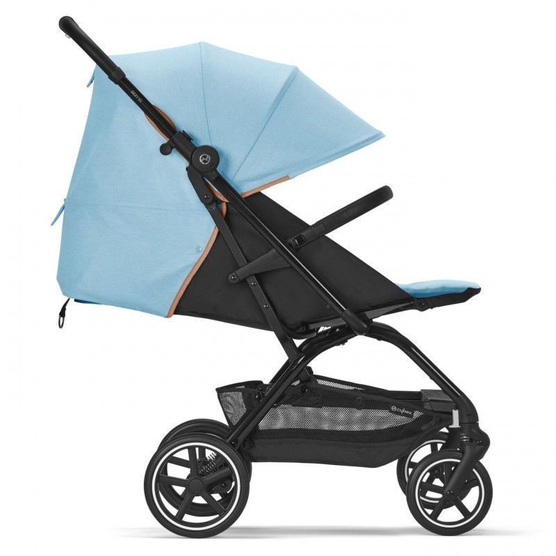 Коляска Cybex Eezy S+2 Beach Blue (з бампером)