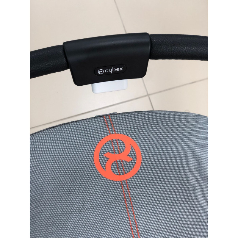Коляска Cybex Eezy S+2 Lava Grey (з бампером)