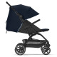 Коляска Cybex Eezy S+2 Ocean Blue (з бампером)