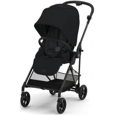 Коляска Cybex Melio Carbon Moon Black (з бампером)