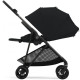 Коляска Cybex Melio Carbon Moon Black (з бампером)
