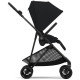 Коляска Cybex Melio Carbon Moon Black (з бампером)