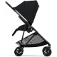 Коляска Cybex Melio Carbon Moon Black (з бампером)