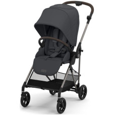 Коляска Cybex Melio Monument Grey (з бампером)